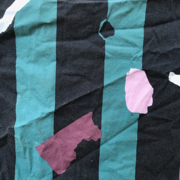 Wide Stripe Printed Shirt - Picture 3 of 4